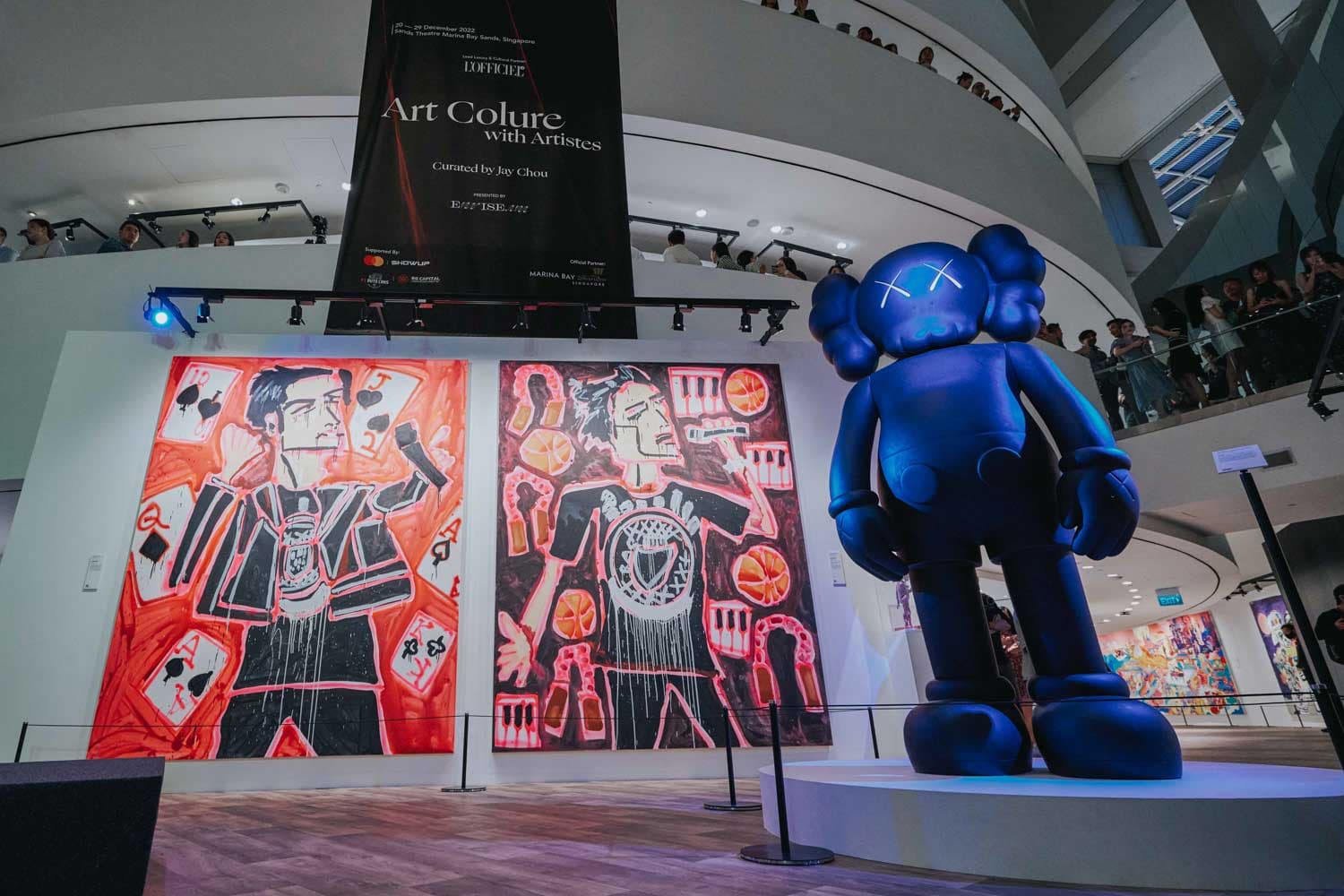 Art Colure Jay Chou art exhibition event Kaws