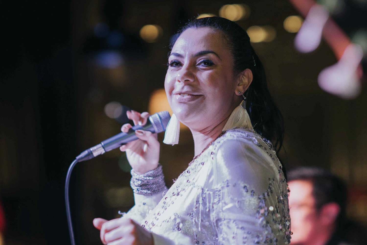 performance at madame fan restaurant in singapore event photography