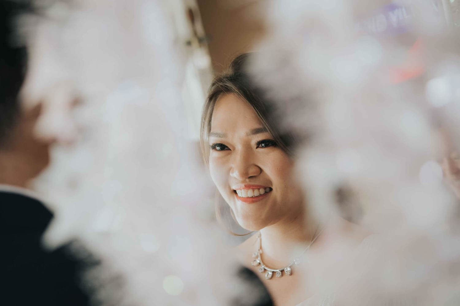 bride candid photo moment rom photographer in singapore solemnisation