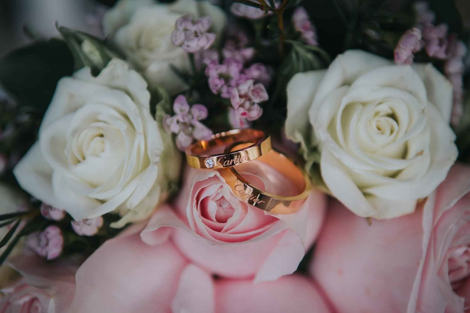 cartier diamond ring macro shot by rom photographer in singapore solemnisation